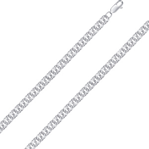 БГП-50 Цепь(бисмарк плоский) (Ag 925)