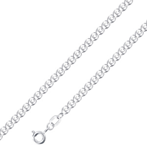 ЛГ-50 Цепь(лав граненая) (Ag 925)