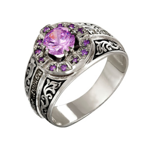 8-088-2 Кольцо (Ag 925)  черненое