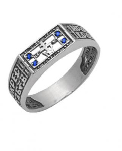 8-050-2 Кольцо (Ag 925) черн