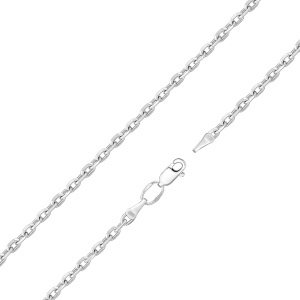 ЯГ-40 Цепь(якорь граненый) (Ag 925*)