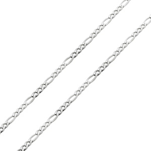 ФГ-40 Цепь(фигаро граненый) (Ag 925*)