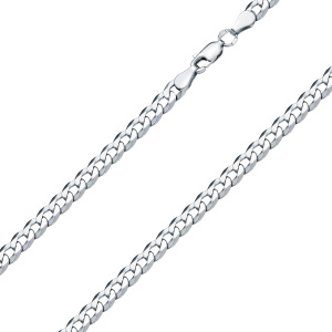 ПГП-70 Цепь(панцирь граненый плоский) (Ag 925*)