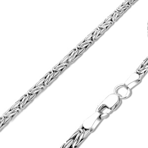 ВКР-60 Цепь(византия круглая) (Ag 925)