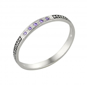 8-017-3 Кольцо (Ag 925) частично чернёные