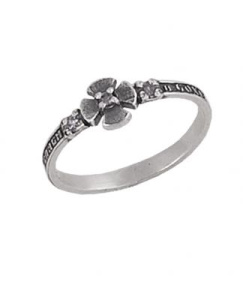 8-073-3 Кольцо (Ag 925) частично чернёные