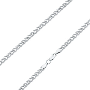 ПГ-80 Цепь(панцирь граненый) (Ag 925)