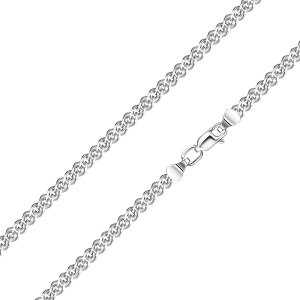 НГ-40 Цепь(нонна граненая) (Ag 925)