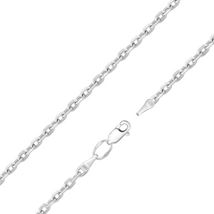 ЯГ-70 Цепь(якорь граненый) (Ag 925)