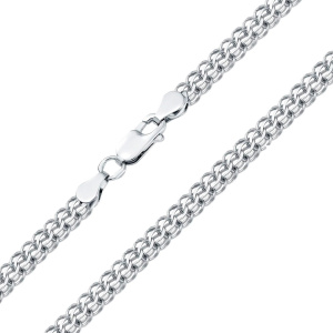 ПТГ-80 Цепь(питон граненый) (Ag 925)