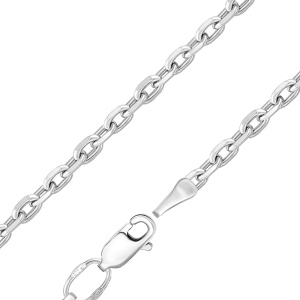 ЯГ-150 Цепь(якорь граненый) (Ag 925)