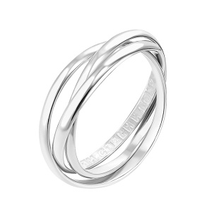 18-718-1 Кольцо (Ag 925) белое