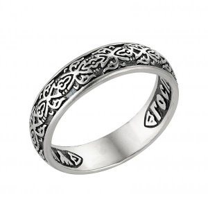 8-002-2 Кольцо (Ag 925) черн