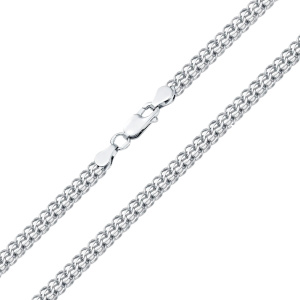 ПТГ-50 Цепь(питон граненый) (Ag 925)