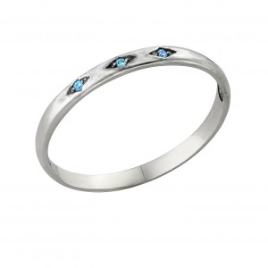 8-028-3 Кольцо (Ag 925) частично-черненое