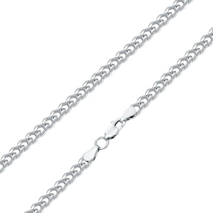 ПГ-100 Цепь(панцирь граненый) (Ag 925*)