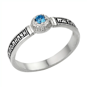 8-099-3 Кольцо из серебра частично черненое литьё